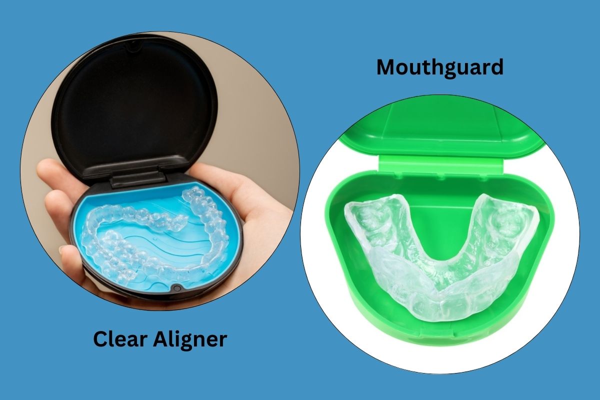 Clear aligner vs mouthguard